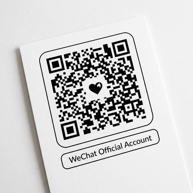 抖荫短视频公众号二维码